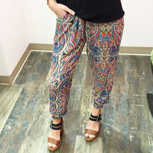 Atina Cristina Printed Joggers